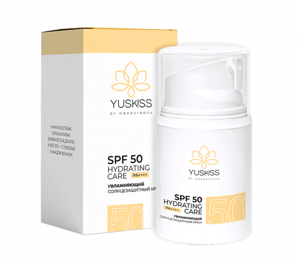 Увлажняющий солнцезащитный крем SPF 50 PA++++ — протоколы YUSKISS
