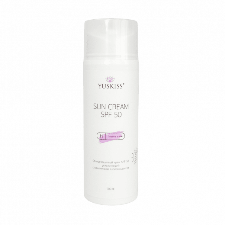 Солнцезащитный крем SPF 50 увлажняющий с комплексом антиоксидантов 100 ml